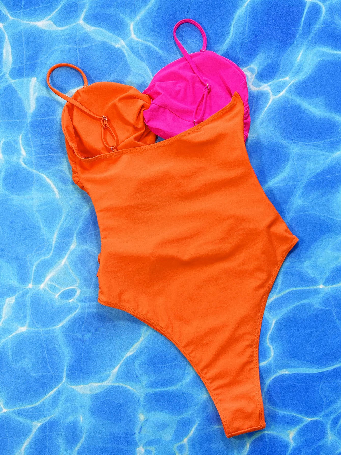 Twisted One-Piece Swimsuit