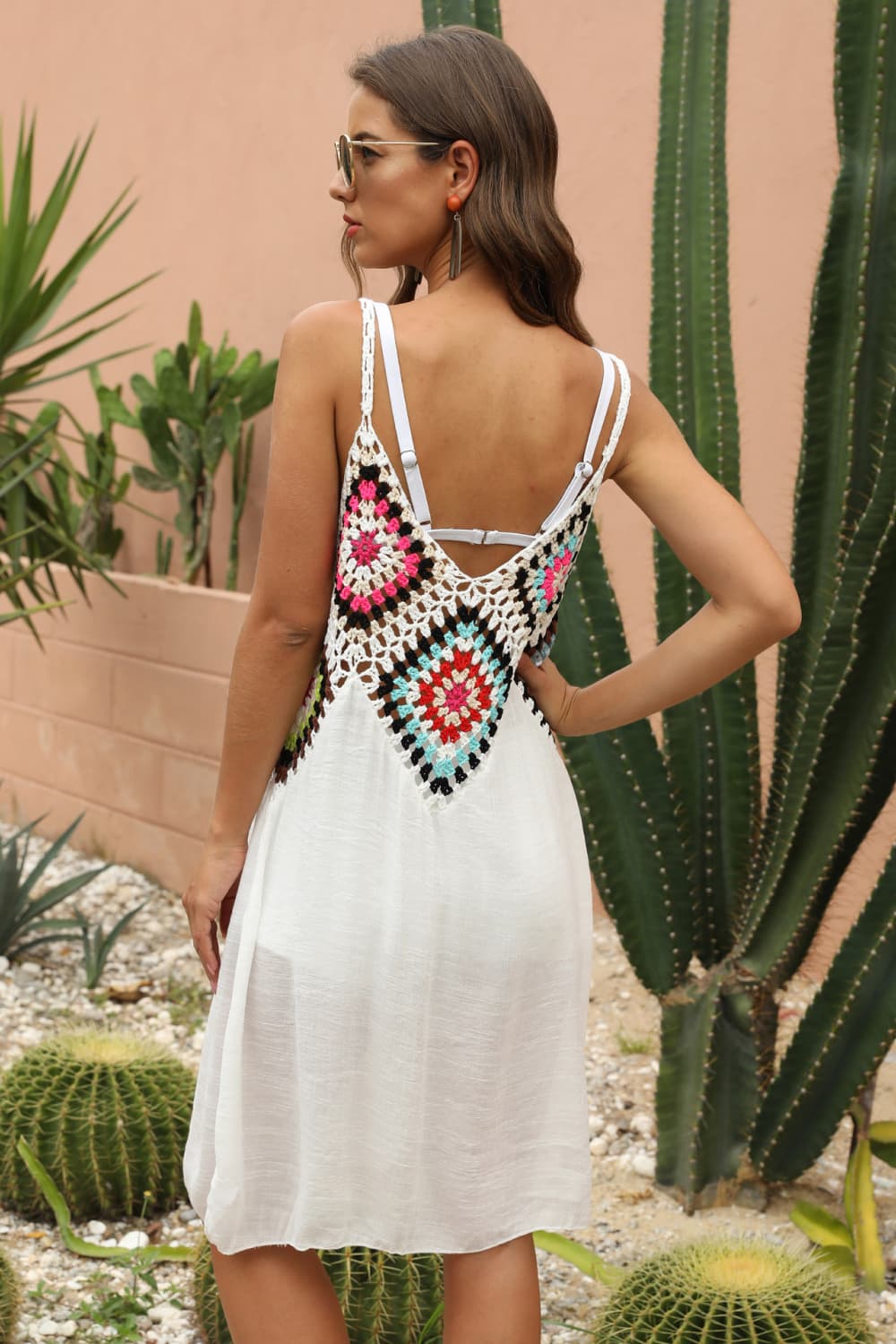 Embroidery Beach Dress