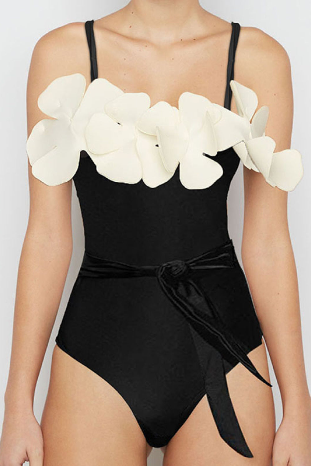 Flower One-Piece Swimsuit